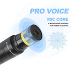 XTUGA A140 - B Wireless Microphone System 4 BodyPack Headset Lavalier Microphone(EU Plug) - British D'sire