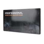 XTUGA A400 - B Professional 4 - Channel UHF Wireless Microphone System with 4 BodyPack Lavalier Headset Microphone(US Plug) - British D'sire