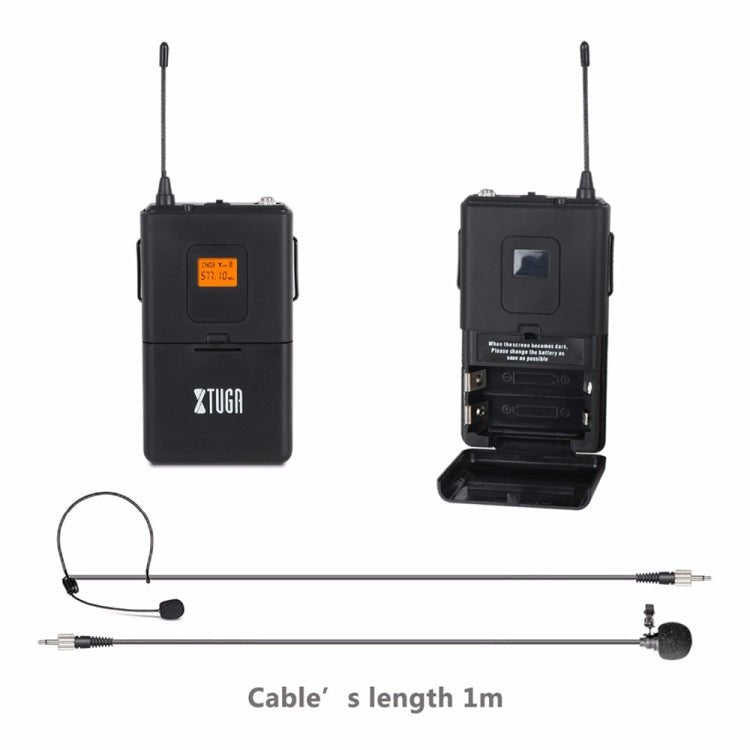 XTUGA A400-HB Professional 4-Channel UHF Wireless Microphone System with 2 Handheld & 2 Headset Microphone(AU Plug) Secondary image