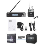 XTUGA IEM1100 Professional Wireless In Ear Monitor System 1 BodyPacks(US Plug) - British D'sire