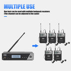 XTUGA IEM1100 Professional Wireless In Ear Monitor System 5 BodyPacks(UK Plug) - British D'sire