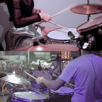 XTUGA MI7 - A 7 - Piece Wired Dynamic Drum Mic Kit Kick Bass Tom/Snare Cymbals Microphone Set - British D'sire