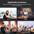 XTUGA U - 95 Wireless XLR Transmitter and Receiver UHF Wireless Guitar Transmitter Receiver With Condenser Mic - British D'sire