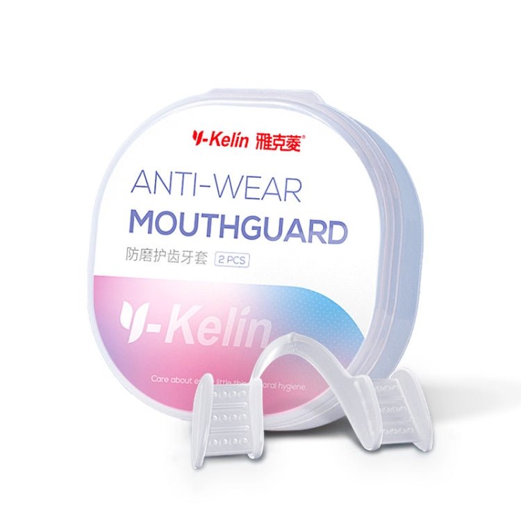 VITRAX - Y-Kelin Orthodontic Night Braces – Silicone, Transparent – 2pcs – Anti-Molar, Food-Grade, Bite-Resistant – For Teeth Grinding & Jaw Support. Secondary image