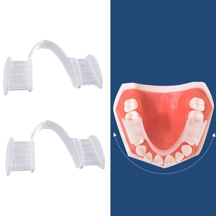 Y - Kelin Orthodontic Appliance Silicone Simulation Braces Anti - Molar Braces For Night(Transparent) - British D'sire Main image