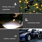 Yage LED Strong Light Rechargeable Headlight Outdoor Night Fishing Head - Mounted Miner Lamp, CN Plug(U108) - British D'sire