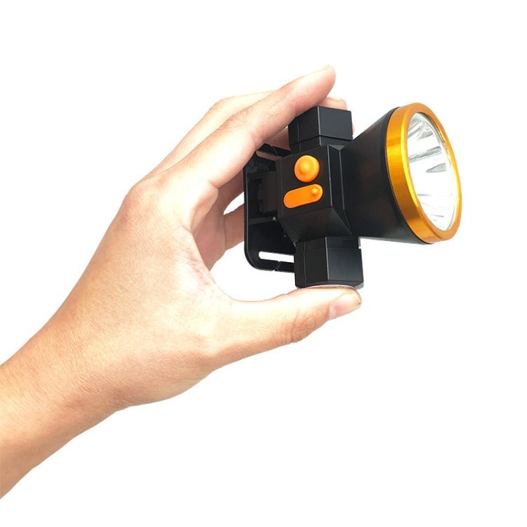 Yage LED Strong Light Rechargeable Headlight Outdoor Night Fishing Head-Mounted Miner Lamp, CN Plug(U108) Secondary image