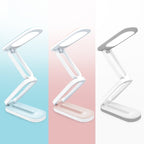 YAGE T125 LED Desk Lamp USB Foldable Reading Eye Light, Colour: Porcelain White - British D'sire