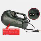 YAGE YG - 5710 5W LED Waterproof Glare Flashlight Outdoor Rechargeable Lighting Portable Lamp, CN Plug(ArmyGreen) - British D'sire