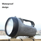 YAGE YG - 5710 5W LED Waterproof Glare Flashlight Outdoor Rechargeable Lighting Portable Lamp, CN Plug(ArmyGreen) - British D'sire