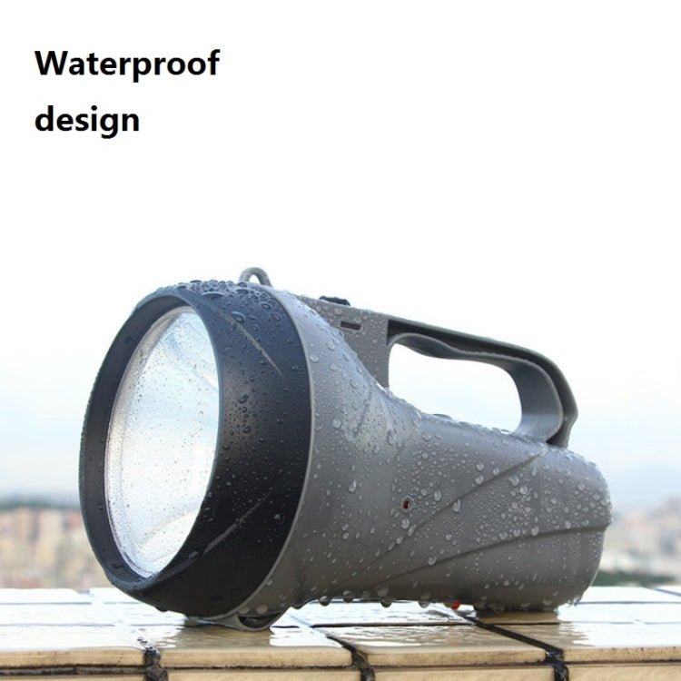 YAGE YG - 5710 5W LED Waterproof Glare Flashlight Outdoor Rechargeable Lighting Portable Lamp, CN Plug(ArmyGreen) - British D'sire