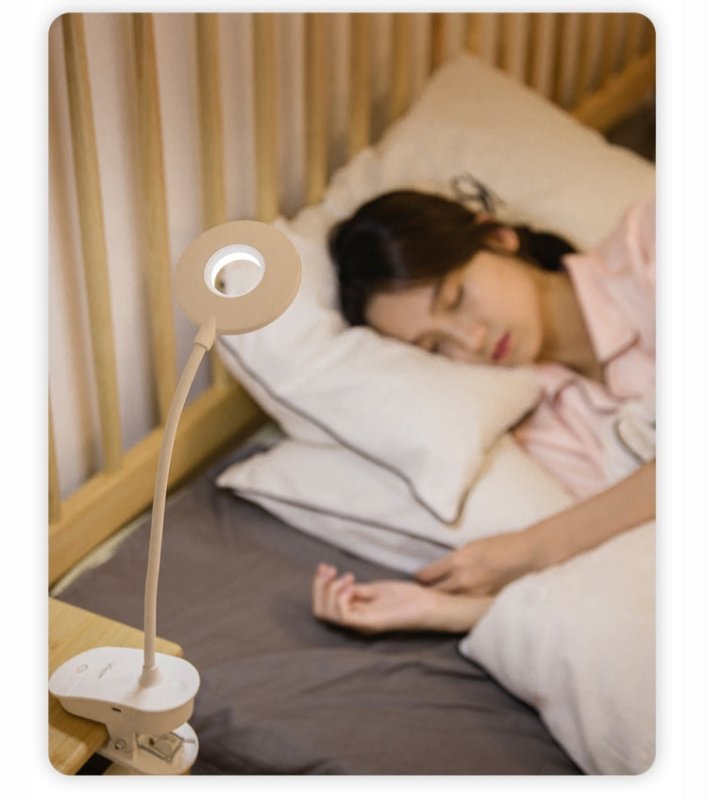 YAGE YG - 8102 2W 18LEDs Touch Switch 3 - Level Dimming Clip Desk Lamp Eye Protection LED Light - British D'sire