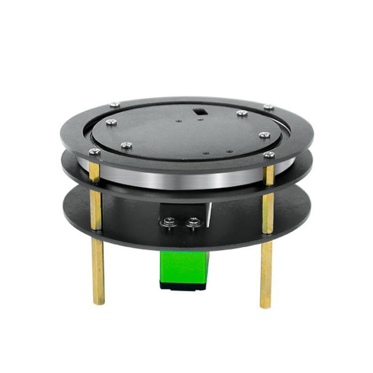 Yahboom 1DOF With Servo Electric Platform For Robot Car Black - British D'sire