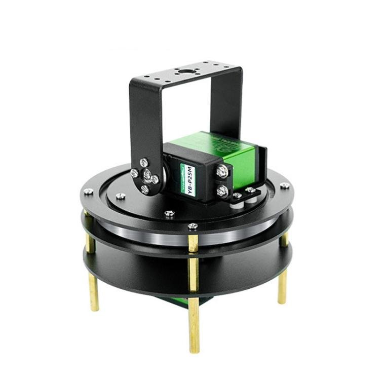 Yahboom 2DOF With Servo Electric Platform For Robot Car Black - British D'sire Main image