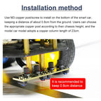 Yahboom 4 Channel Infrared Tracking Sensor Module For Smart Car Robot, Spec: Module+ 6Pin Cable - British D'sire