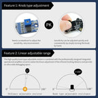 Yahboom 4 Channel Infrared Tracking Sensor Module For Smart Car Robot, Spec: With 6Pin Cable+16mm Copper Column - British D'sire