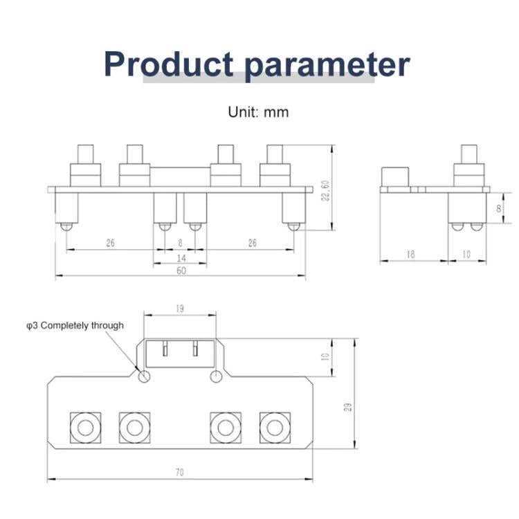 Yahboom 4 Channel Infrared Tracking Sensor Module For Smart Car Robot, Spec: With 6Pin Cable+23mm Copper Column - British D'sire