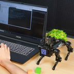 YAHBOOM DOGZILLA - Lite AI - Powered Bionic Robotic Dog 15 - DOF Desktop Companion With Robotic Arm, Raspberry Pi Controlled, Multimodal AI & Visual Interaction - British D'sire