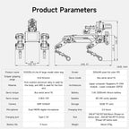 YAHBOOM DOGZILLA - Lite AI - Powered Bionic Robotic Dog 15 - DOF Desktop Companion With Robotic Arm, Raspberry Pi Controlled, Multimodal AI & Visual Interaction - British D'sire
