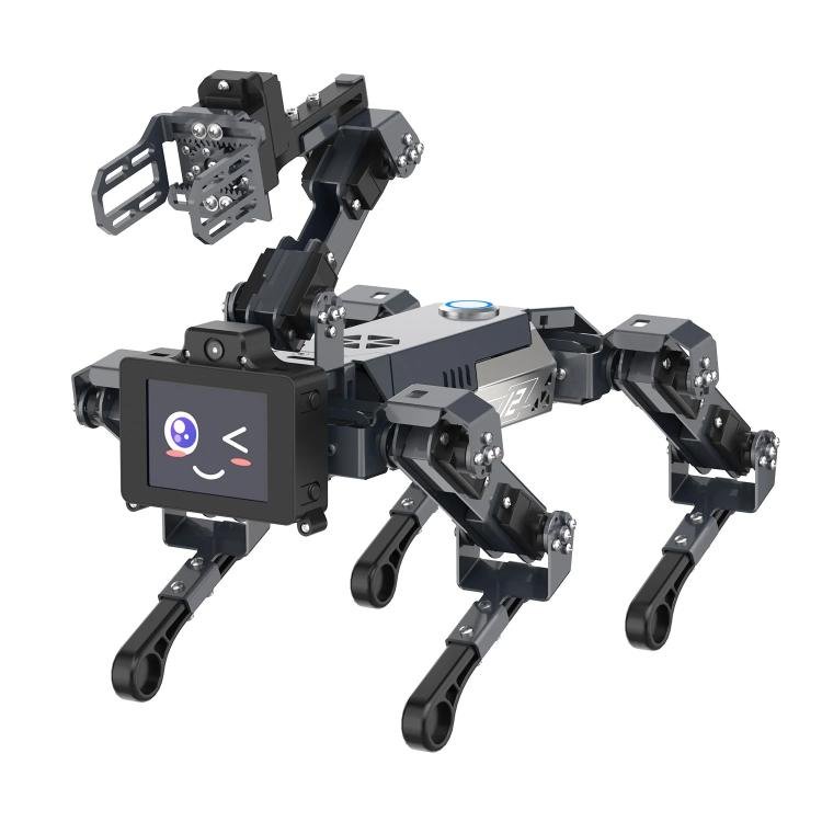 YAHBOOM DOGZILLA - Lite AI - Powered Bionic Robotic Dog 15 - DOF Desktop Companion With Robotic Arm, Raspberry Pi Controlled, Multimodal AI & Visual Interaction - British D'sire Main image