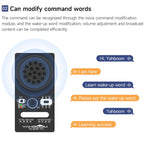 Yahboom Intelligent Voice Interaction Module Supports Custom Command Words CI1302 Chip - British D'sire