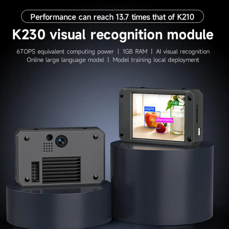 Yahboom K230 Vision Module With 2.4 - Inch HD Touch Screen 32G TF Card Separate K230 - British D'sire