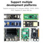 Yahboom K230 Vision Module With 2.4 - Inch HD Touch Screen 32G TF Card With Fixed Bracket - British D'sire