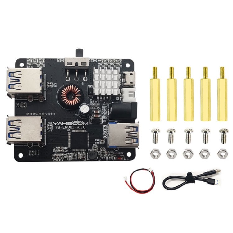 Yahboom USB3.0 HUB Expansion Board ROS Robot Expansion Dock(6000301226) - British D'sire