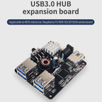 Yahboom USB3.0 HUB Expansion Board ROS Robot Expansion Dock(6000301226) - British D'sire