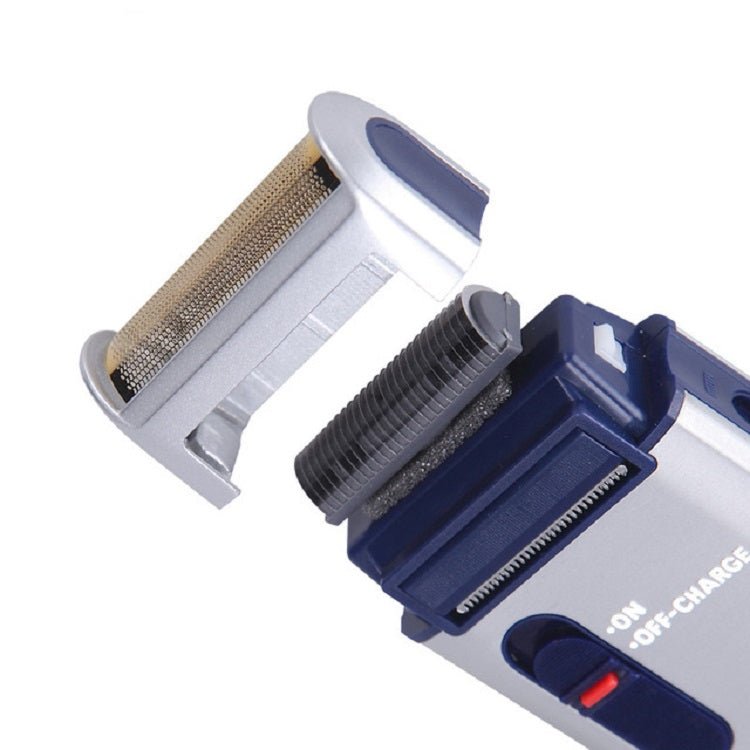 Yandou SC - W301U Shaver Men Electric Rechargeable Reciprocating Razor With Temple Trimmer CN Plug - British D'sire