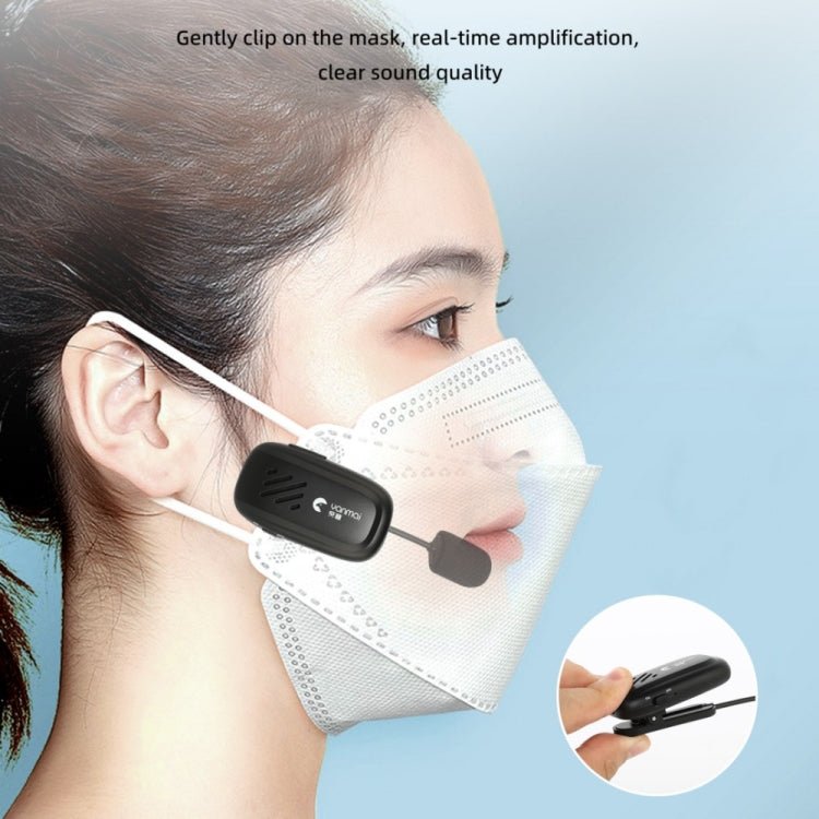 Yanmai K2 Portable Mini Wireless Bluetooth Lapel Microphone(Gray) - British D'sire