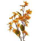 Yellow Vernicia Fordii Spray Artificial Flower Stem - Artificial Plants & Trees - British D'sire
