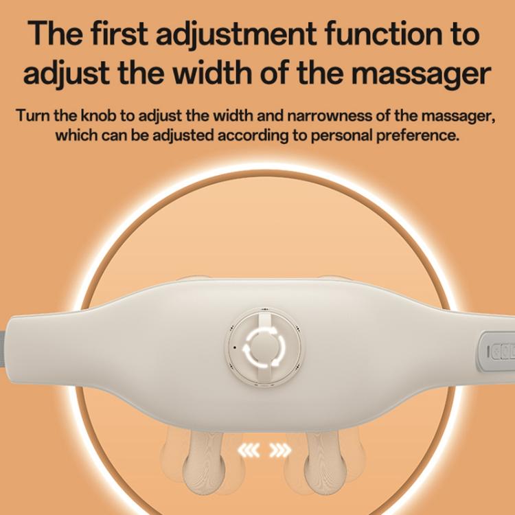 Yesido MG11 3 Modes Adjustable Width Neck and Shoulder Massager(White) - British D'sire