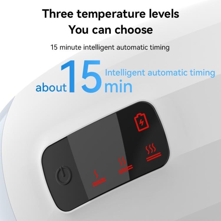 Yesido MG13 Intelligent Hot Compress Eye Massage Care Instrument(White) - British D'sire