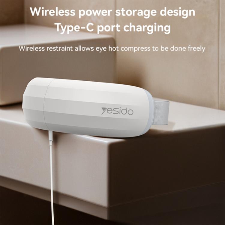 Yesido MG13 Intelligent Hot Compress Eye Massage Care Instrument(White) - British D'sire