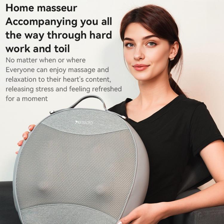 Yesido MG15 Infrared Heat Back Massager(Grey) - British D'sire