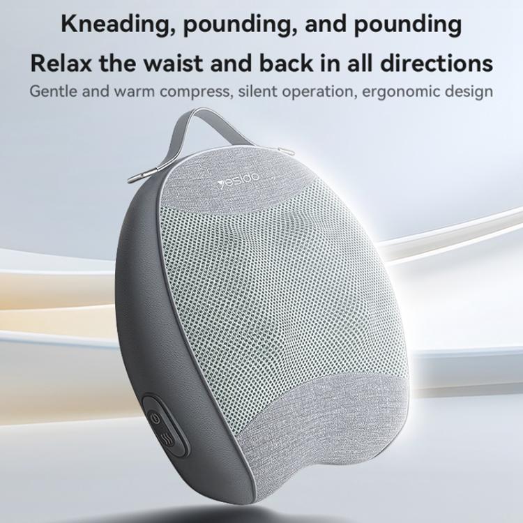 Yesido MG15 Infrared Heat Back Massager(Grey) - British D'sire