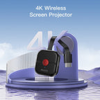 Yesido TV10 HD Wireless Screen Display Receiver, Specification:2.4G+4K(Black) - British D'sire