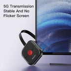 Yesido TV10 HD Wireless Screen Display Receiver, Specification:5G+4K(Black) - British D'sire