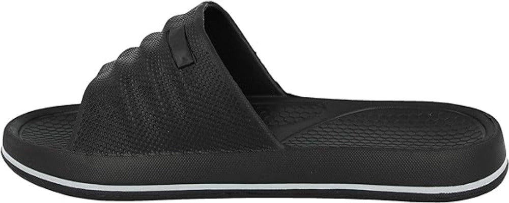 Yinka Shoes Mens Beach Pool Sliders Slip On Flip Flops Mule Shower Sandals Slippers Secondary image