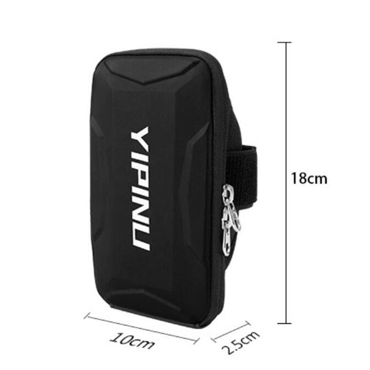 YIPINU Outdoor Multifunctional Arm Cycling Running Fitness Sports Phone Bag(Black) - British D'sire