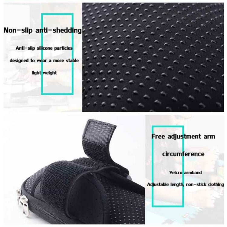 YIPINU Outdoor Multifunctional Arm Cycling Running Fitness Sports Phone Bag(Blue) - British D'sire