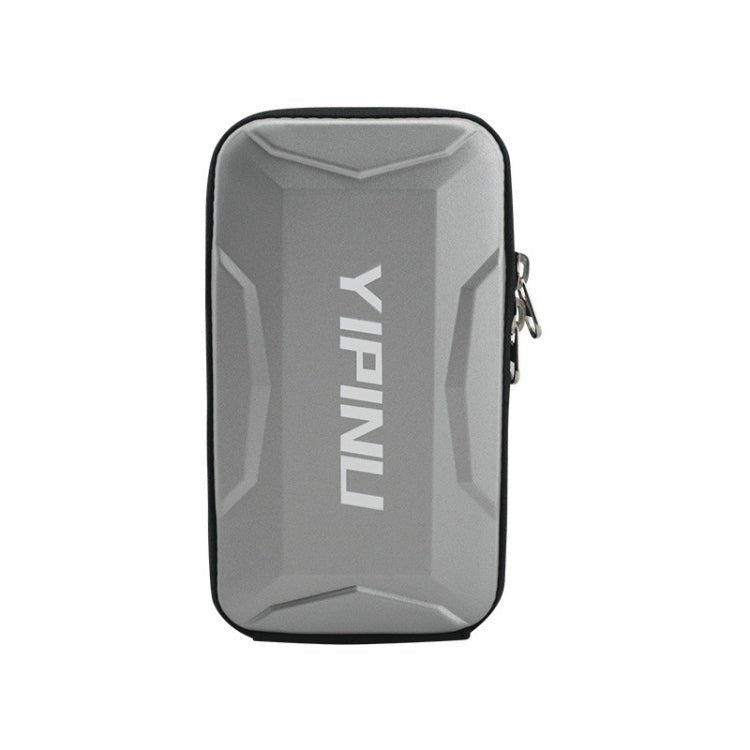 YIPINU Outdoor Multifunctional Arm Cycling Running Fitness Sports Phone Bag(Silver) - British D'sire Main image