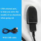 YIPINU YPU - DS Fashion Chest Bag Messenger Bag Waist Bag Waterproof Sports Mobile Phone Bag with External USB Port( White) - British D'sire