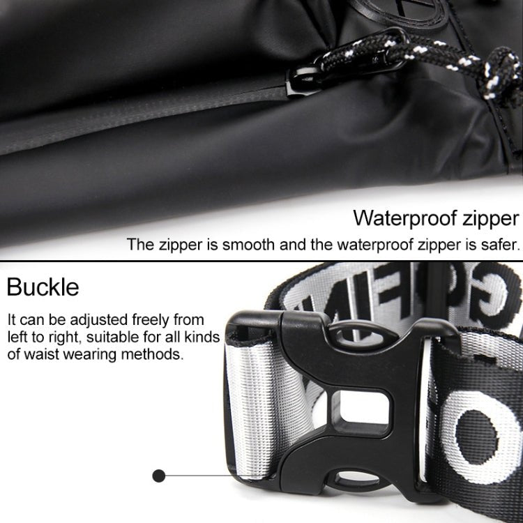 YIPINU YQM - AAA Outdoor Running Sport Waterproof Mobile Phone Crossby Waist Bag(Green) - British D'sire