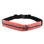 YIPINU YS13 Outdoor Sport Waterproof Waist Bag Invisible Anti - theft Mobile Phone Storage Bag with Earphone Hole(Red) - British D'sire