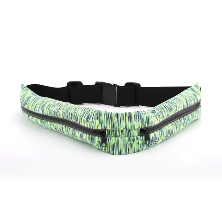 YIPINU YS13 Outdoor Sport Waterproof Waist Bag Invisible Anti - theft Mobile Phone Storage Bag(Green) - British D'sire