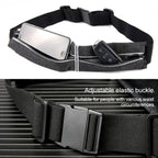 YIPINU YS13 Outdoor Sport Waterproof Waist Bag Invisible Anti - theft Mobile Phone Storage Bag(Red) - British D'sire