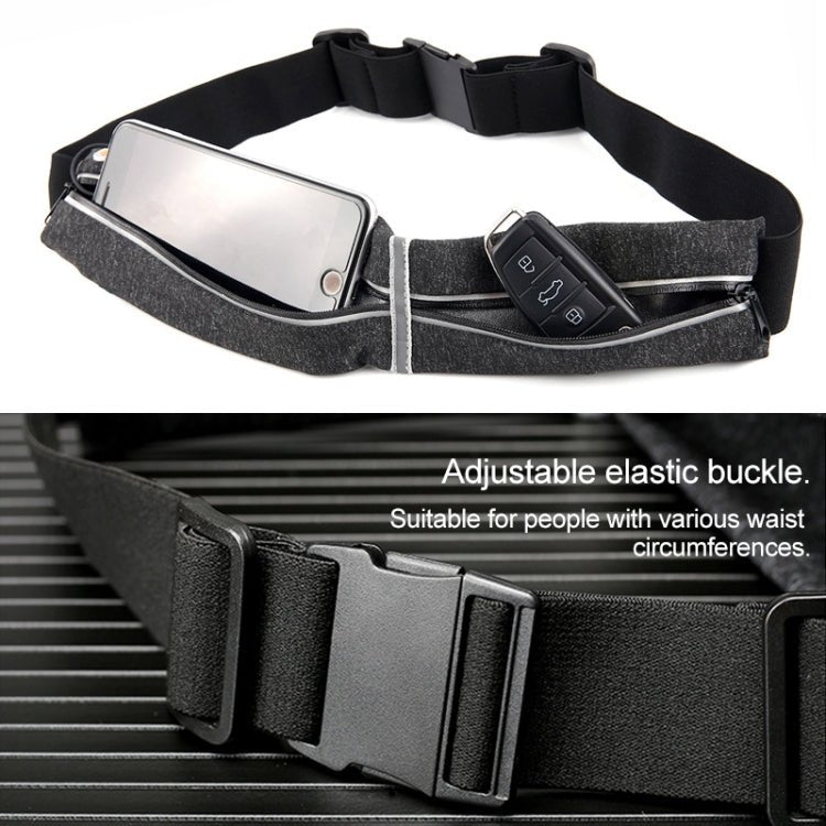 YIPINU YS13 Outdoor Sport Waterproof Waist Bag Invisible Anti - theft Mobile Phone Storage Bag(Red) - British D'sire