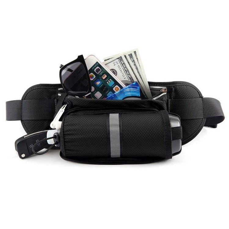 YIPINU YS17 Outdoor Mountaineering Sport Waterproof Mobile Phone Waist Bag Kettle Bag(Black) - British D'sire